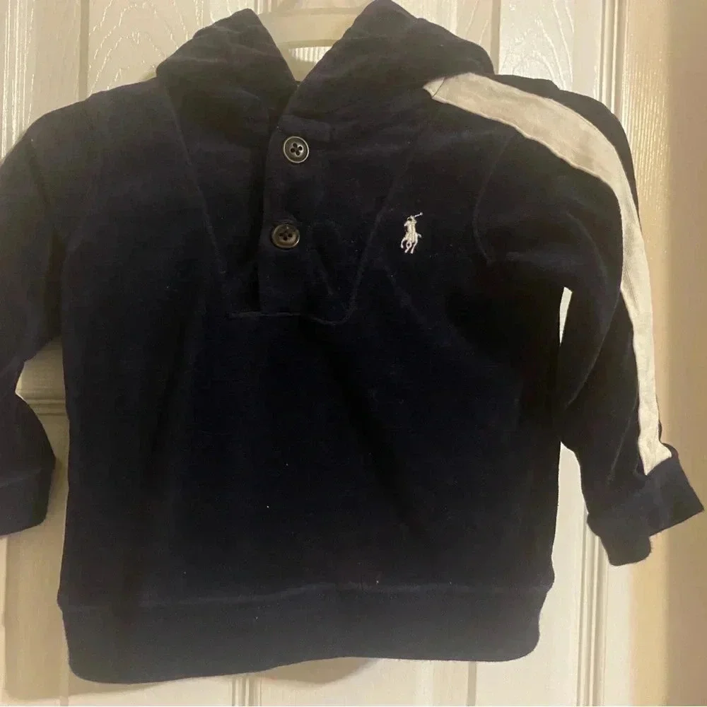 Ralph Lauren Velour Hoodie